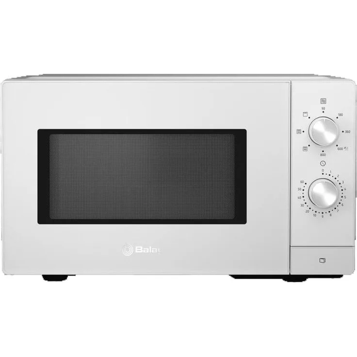 Balay 3WG3112B0 Mikrowelle mit Grill, Standgerät, 800W, 20 Liter Garraum, Display, Drehteller, Garraumbeleuchtung, weiß