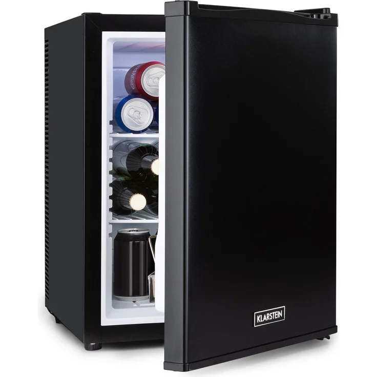 Klarstein Happy Hour Minikühlschrank, freistehend, schwarz, Energieklasse G – Bild 1