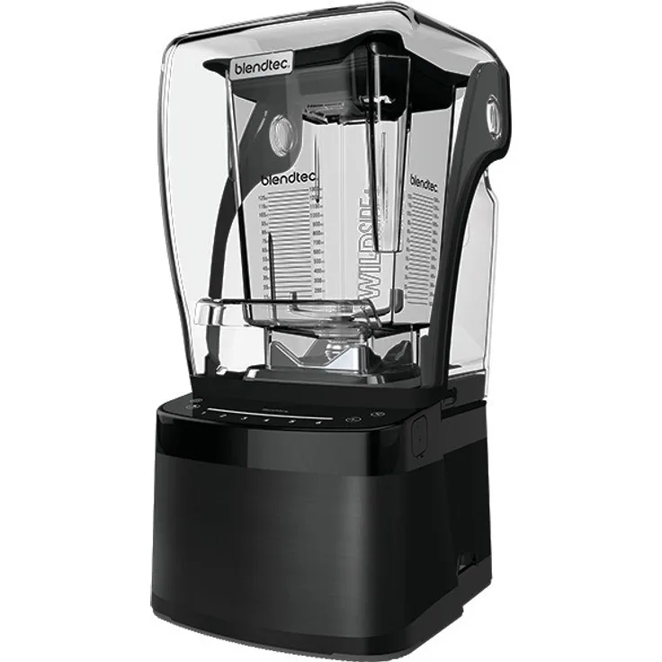 Blendtec Stealth 875 Standmixer, 1875 Watt, 1 Liter, stufenlos regelbar, Ice Crusher, Turbotaste, Kunststoff, schwarz