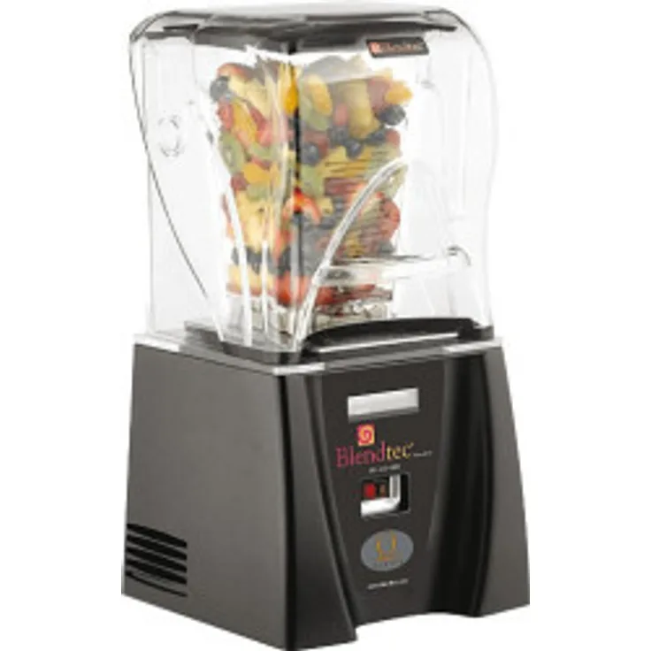 Blendtec Q-Series Smoother AboveCounter Standmixer, 2000 Watt, stufenlos regelbar, Turbotaste, Kunststoff, schwarz