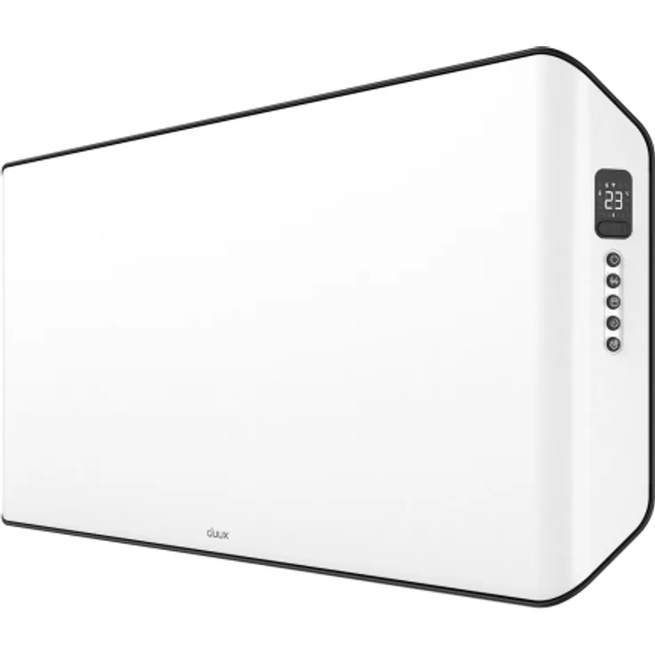 Duux Edge Elektrischer Konvektor-Raumheizer 24 h IP24 Indoor Flur Wand Weiß, 