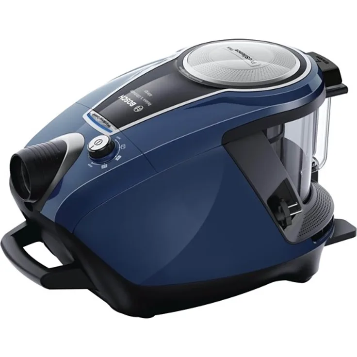 Bosch BGS7RCL Relaxx'x Ultimate Bodenstaubsauger, beutellos, 700 Watt, HEPA-Filter, blau