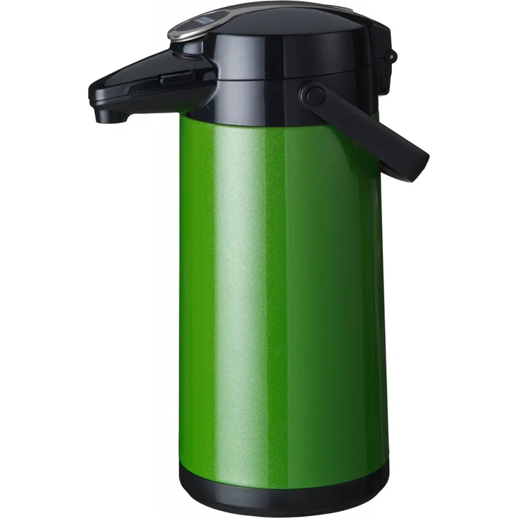 Bonamat Airpot Furento Pumpkanne 2,2l für TH - Edelstahlinnenzylinder Metallic Grün