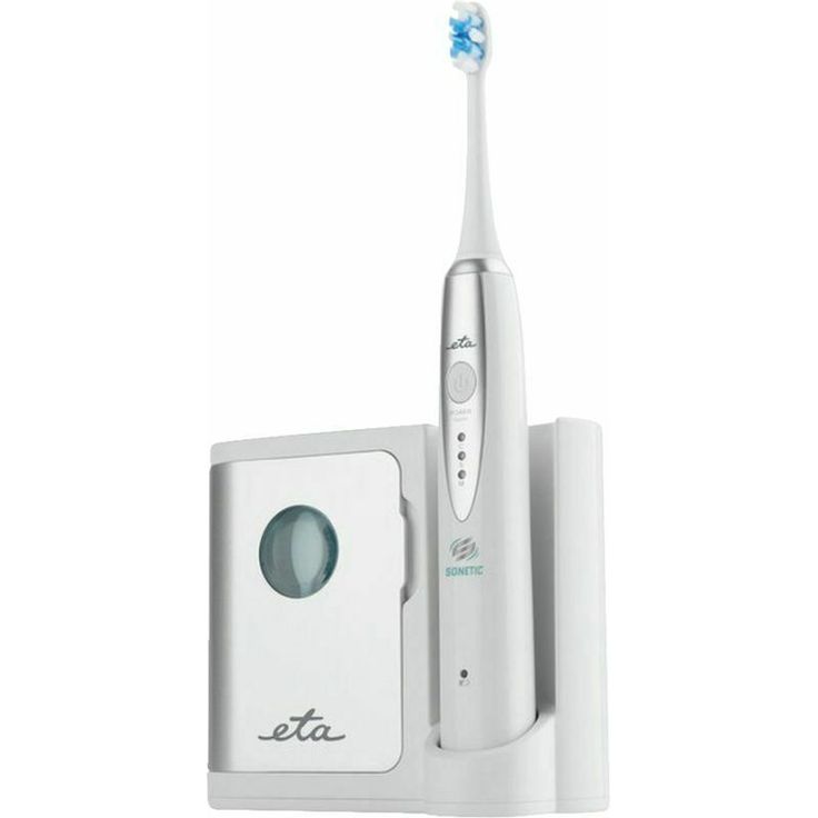 Eta SONETIC Schallzahnbürste mit UV, mit 3 Reinigngsprogrammen und 2 Bürtenköpfen