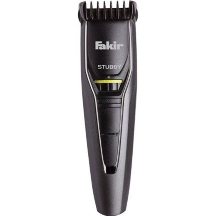 Fakir Stubby - Bartschneider ,Baarthaar-Trimmer, Bart-Trimmer, Haartrimmer, Bodygroomer, 10-Trimmstufen, Akku-Netzbetrieb, anthrazit bis 40 Minuten Betriebszeit