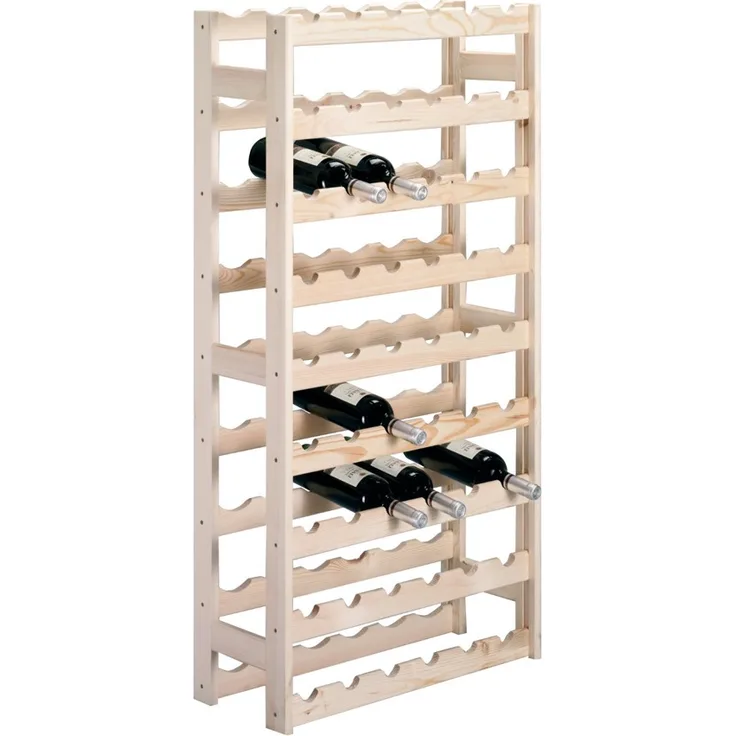 Zeller Weinregal Regal Weinschrank Weinständer Flaschenregal für 54 Flaschen