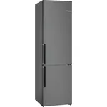 Bosch KGN39VXCT Kühl-Gefrierkombination, freistehend, edelstahl schwarz, NoFrost, Vitafresh XXL, Höhe 203 cm, Breite 60 cm