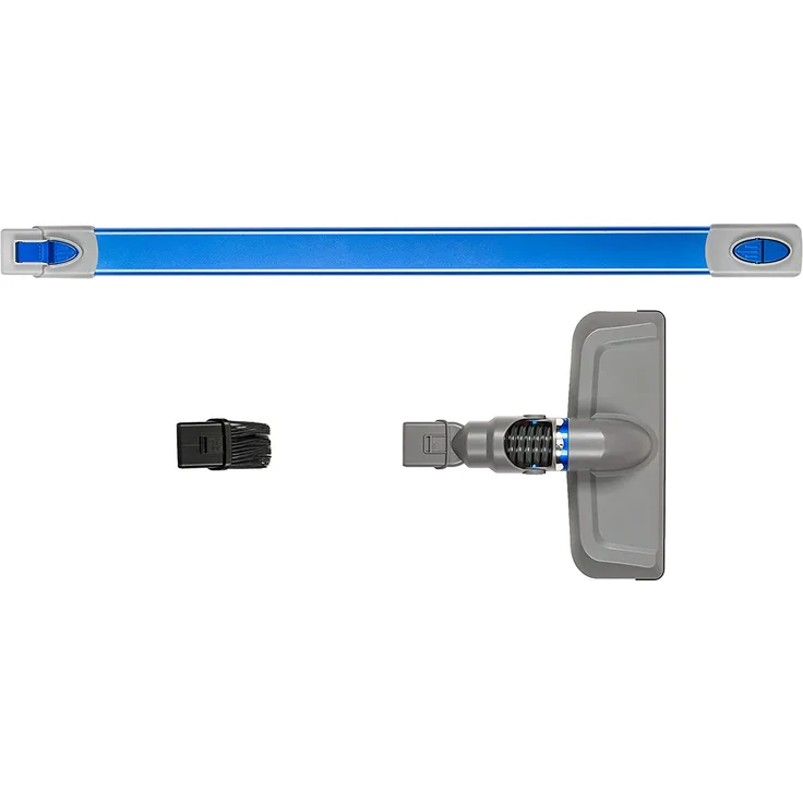 Genius Invictus One 2.0 Boden-Set 3 tlg. blau | Bodendüse, Saugrohr ca. 65 cm, kleine Aufsatzbürste | Zubehör-Set