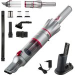 Genius Invictus One 2.0 Kleinstaubsauger Set 12-tlg., 20 min Akkubetrieb, rot