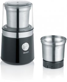 Graef CM 102 Kaffeemühle Gewürzmühle schwarz