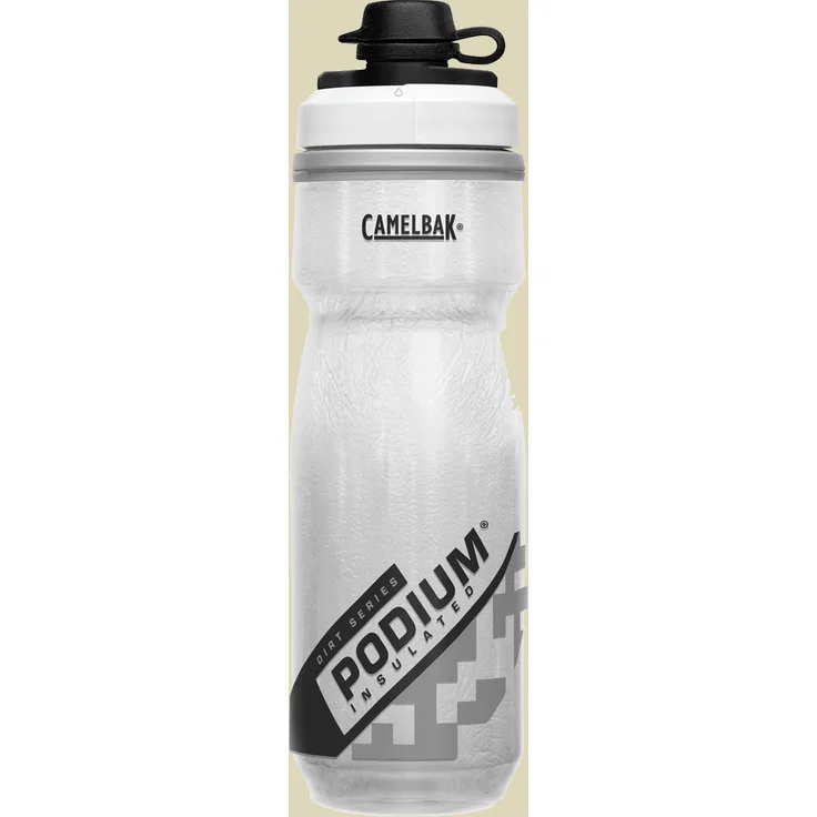 Camelbak Podium Chill Dirt Trinkflasche Fahrrad white