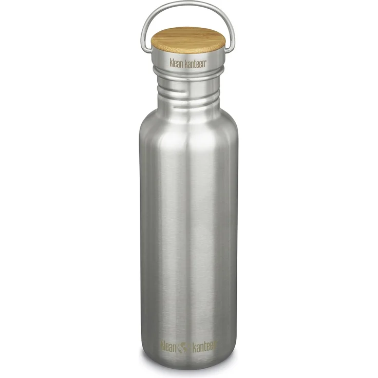 Klean Kanteen Reflect - 800ml Edelstahlflasche mit Bamboo Cap 2.0