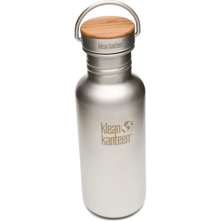 Trinkflasche M mit Bambusdeckel