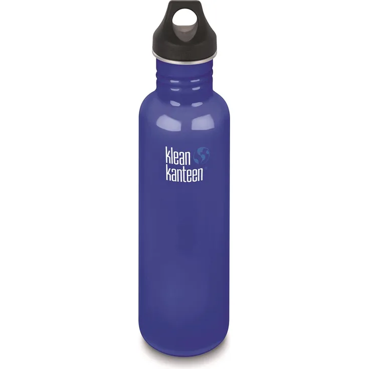Klean Kanteen Classic - 800ml Edelstahlflasche mit Loop Cap CW