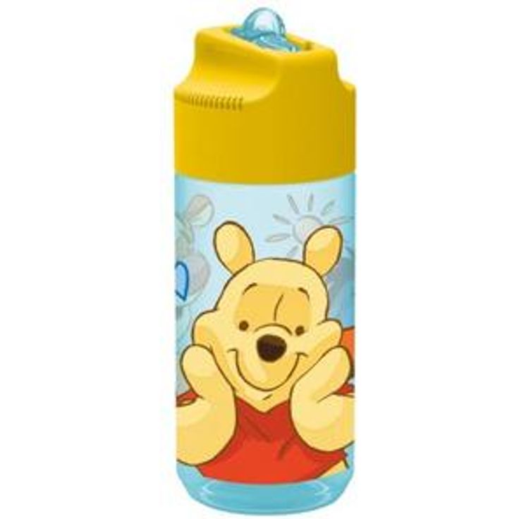 Winnie the Pooh, Trinkflasche mit Strohhalm