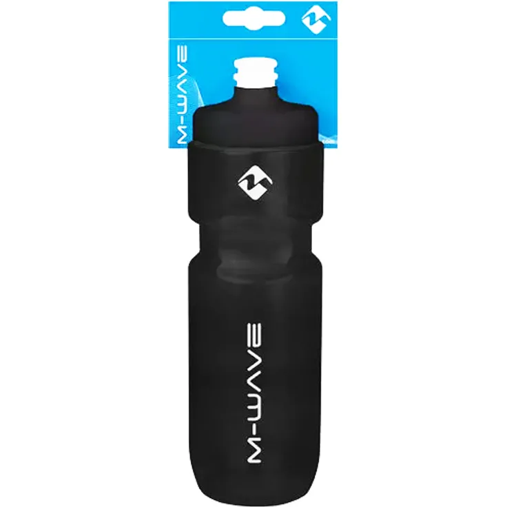 Trinkflasche PBO 750, M-Wave, 750 ml, schwarz, Messingschlager, 340410