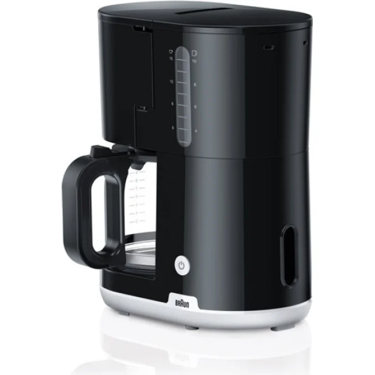Braun KF1100BK Filterkaffeemaschine 10 Tassen 1000W schwarz – Bild 1