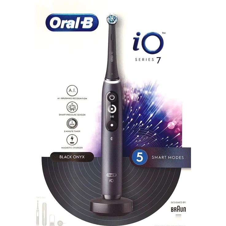 Oral-B iO Series 7 Black Onyx Elektrische Zahnbürste – Bild 1