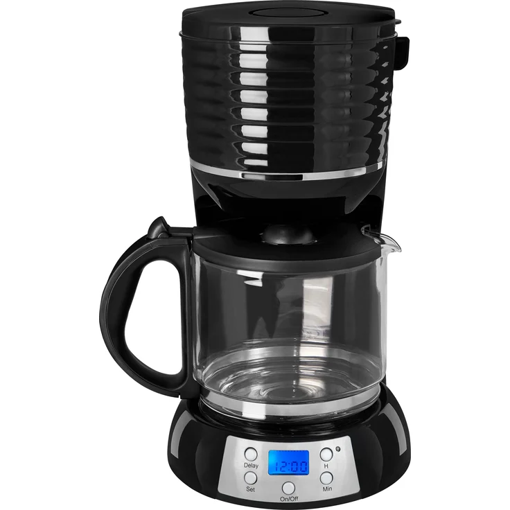 Gutfels COFFEE 3300 C Filterkaffeemaschine 1,5L schwarz, silber – Bild 2