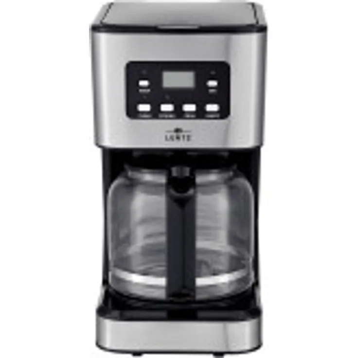 Lentz Kaffeemaschine Edelstahlfront und LCD Display