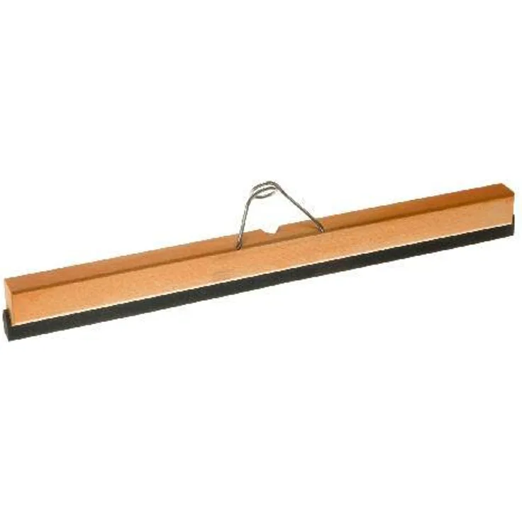 Andreas Bürsten Wasserschieber 50cm Wasserabzieher Bodenabzieher Flitscher Bodenwischer aus Holz