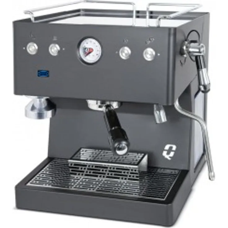 Quick Mill Sunny 2046 Siebträger Espressomaschine mit Thermoblock, schwarz