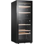 Haier HWS79GDG Weinkühlschrank, freistehend, schwarz, 79 Flaschen, LED, Breite 49.7 cm