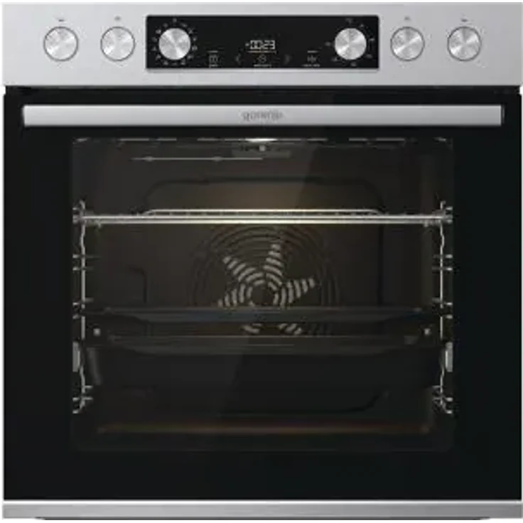 Gorenje BCS 6737E06X EB-Einbauherd, 60cm breit, 77 L, Heißluft., LED Display, Touch Control, AntiFingerprint, Edelstahl – Bild 1