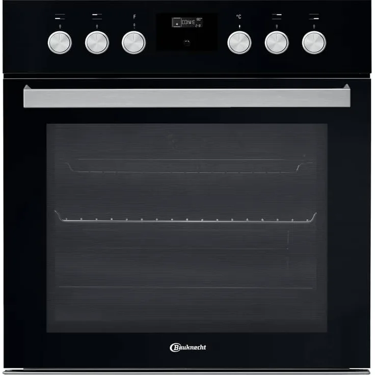 HIS5 EP8VS3 ES 65 l Einbauherd EEK: A+ AutoClean (Schwarz, Edelstahl)