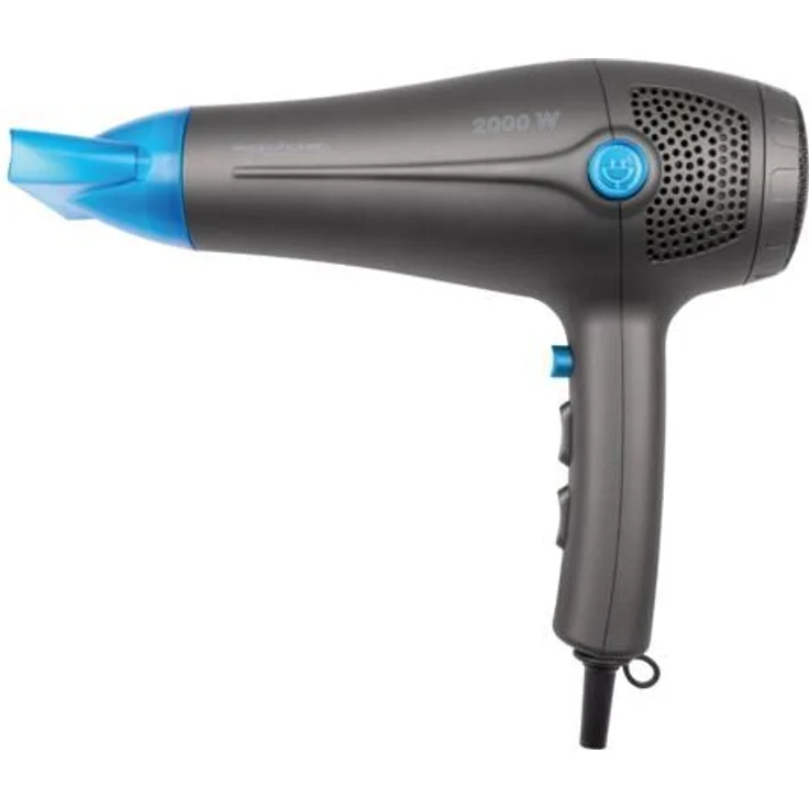 ProfiCare PC-HT 3020 Profi-Haartrockner, 2000W, Kabeleinzug, 3 Temperatur-Leistungsstufen, Ionisierungsfunktion, anthrazit-blau – Bild 1
