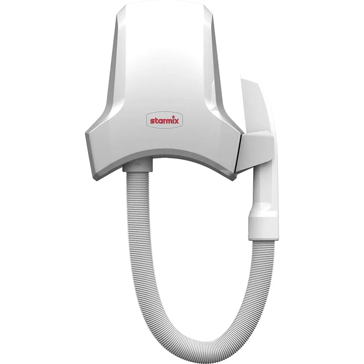Electrostar Starmix TB-C1 Wand - Haartrockner (Nachfolger TB80A), TB-C1 , 800W, effektiver Haartrockner mit langem Schlauch für Komfortables Styling, weiß