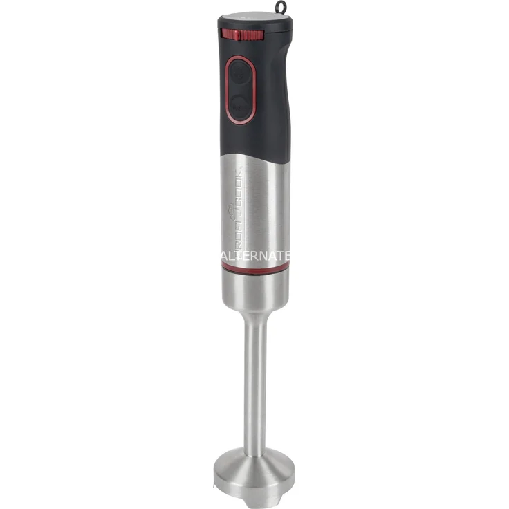 ProfiCook PC-SMS 1226 2in1 Stabmixer-Set, 1000W,Variable Geschwindigkeitsregulierung, inkl. Schneebesen, Aufhängeöse, Edelstahl, Kunststoff, edelstahl-dunkelgrau – Bild 1