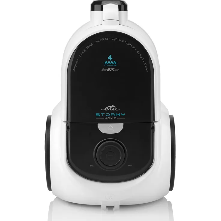Eta Stormy Home Bodenstaubsauger, beutellos, 800 Watt, 9 m Aktionsradius, HEPA-Filter, weiß