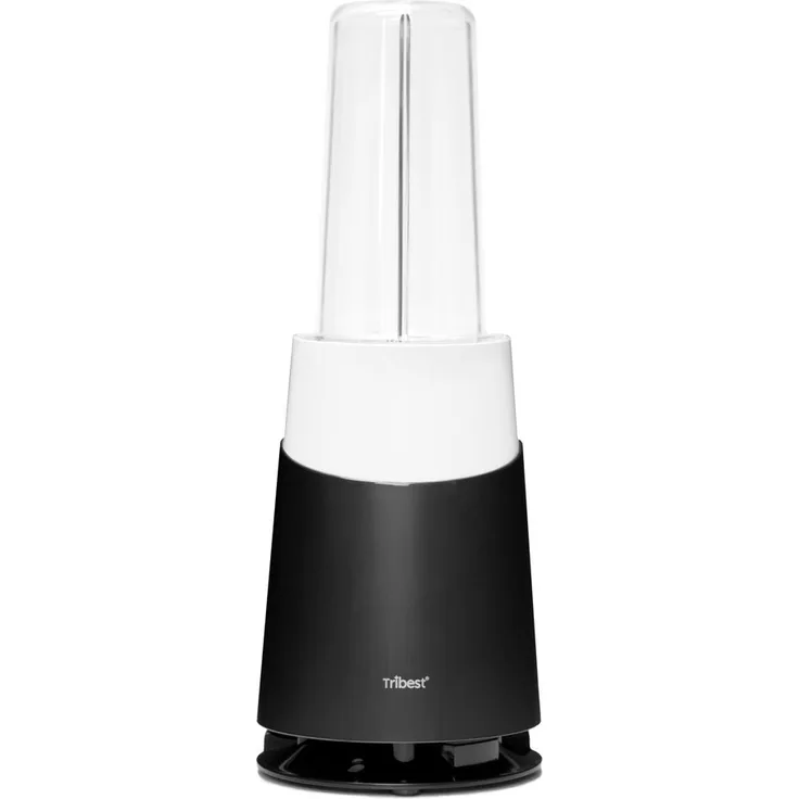 Tribest Mixer Personal Blender PB 410 Standmixer, 200 Watt, inkl. 3 Mixbehältern, Kunststoff, Edelstahl, grau
