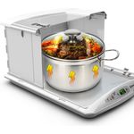 Brod & Taylor FP-205 Gärrautomat und Schongarer, 220 Watt, geeignet für Joghurtherstellung, Gären, Fermentieren, bis 90 °C, weiß