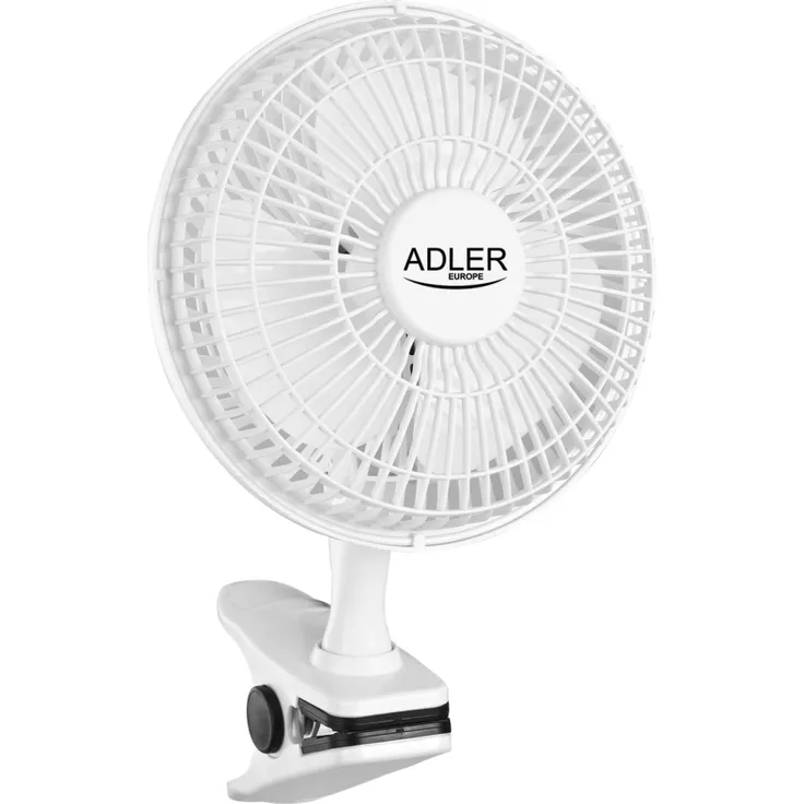 Adler AD 7317 Haushalts-Lamellenlüfter Weiß Tisch 150 cm 90° 30 W