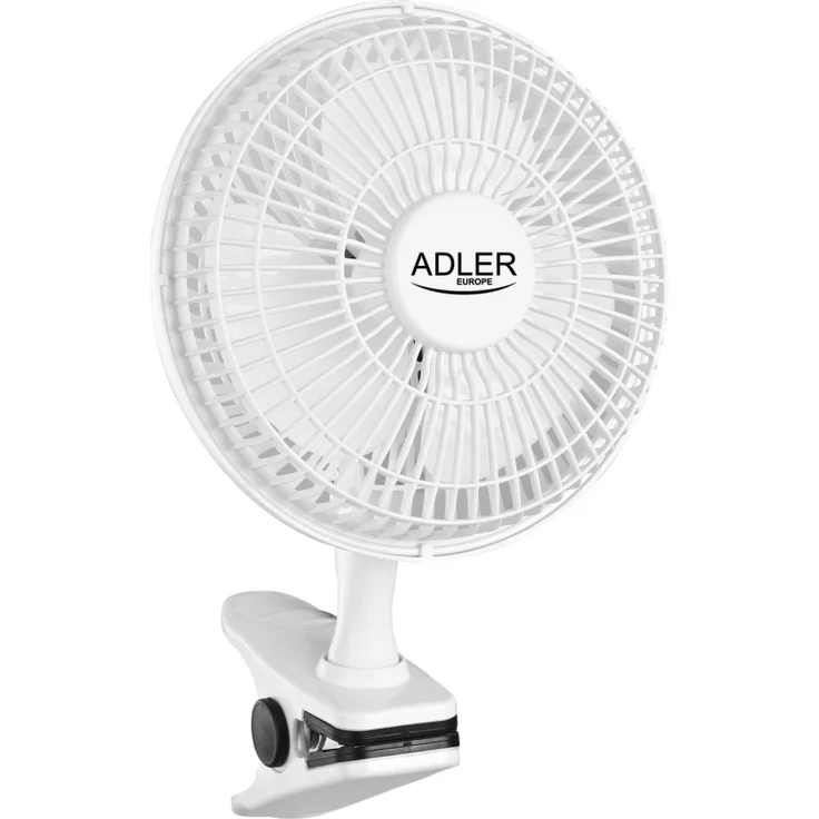 Adler AD 7317 Haushalts-Lamellenlüfter Weiß Tisch 150 cm 90° 30 W