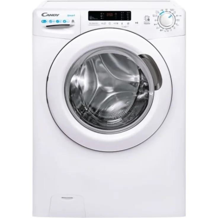 Candy CSWS 4962DWE-1-S, Waschtrockner, Energieeffizienzklasse E, Standgerät, Breite 60 cm, Geräuschemissionsklasse D