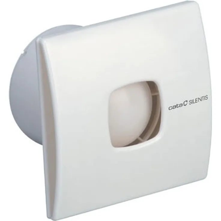 CATA SILENTIS 12 Weiß Zimmerdecke Wand Kunststoff 39 dB 2450 RPM 12 cm
