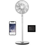 Duux Whisper Flex Ultimate Smart Ventilator Weiß Haushalts-Lamellenlüfter Weiß Flur Tisch Acrylnitril-Butadien-Styrol (ABS) Polypropylen (PP) 13 dB 30 RPM