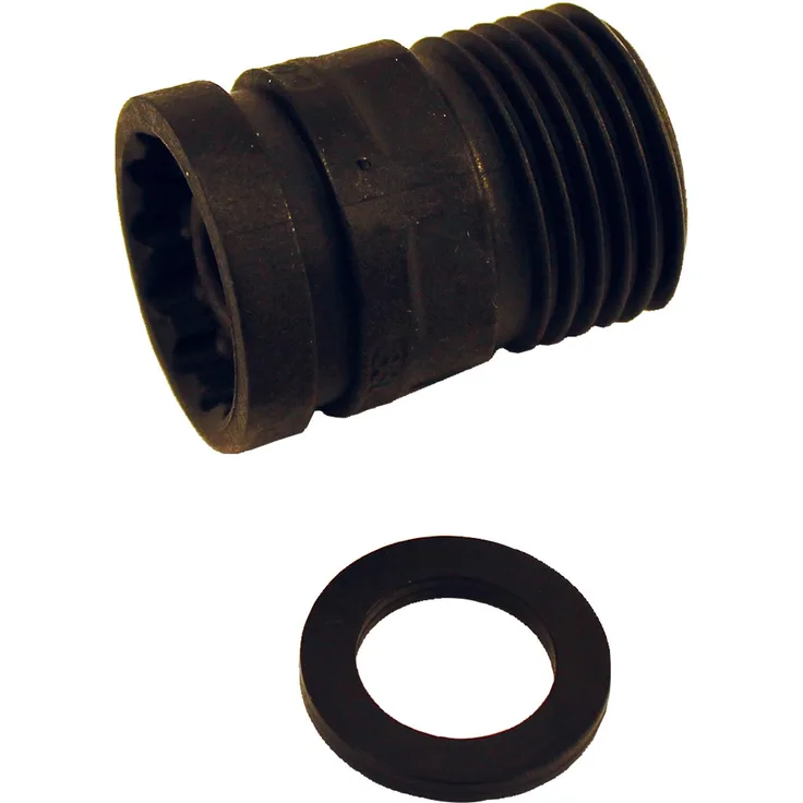 BWT besthead Flex Connector Anschlussstück gerade, FLEX Insert x AG 1/2" aus GFK