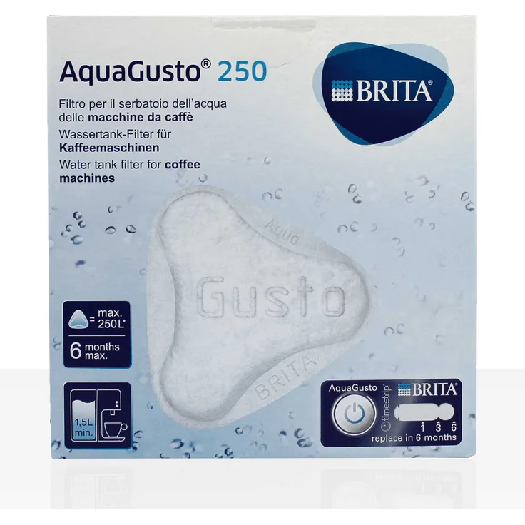 Brita Aqua Gusto 250 Wassertank-Filter für Kaffeemaschinen 10 x 1Stk
