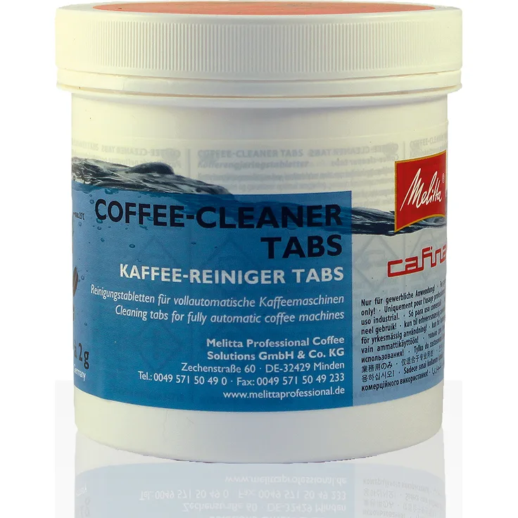 Melitta Cafina Kaffee-Reiniger Tabs 200 x 2g Reinigungs-Tabletten