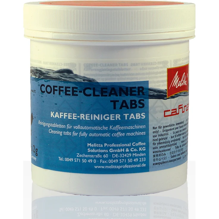 Melitta Cafina Kaffee-Reiniger Tabs 200 x 2g Reinigungs-Tabletten