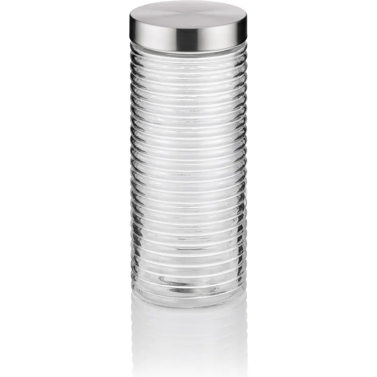 Kela Vorratsglas 2 Liter Glas Vorratsdose Diana mit Edelstahldeckel