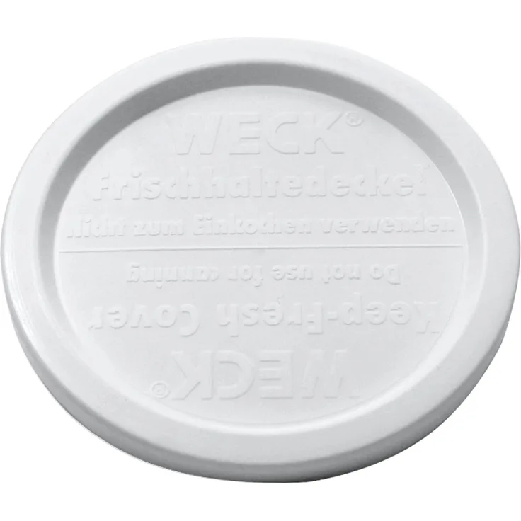 WECK Frischhaltedeckel Ø100mm weiß
