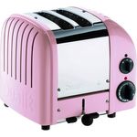 Dualit Classic 596800 2-Schlitz-Toaster, 1200 Watt, Auftaufunktion, pink