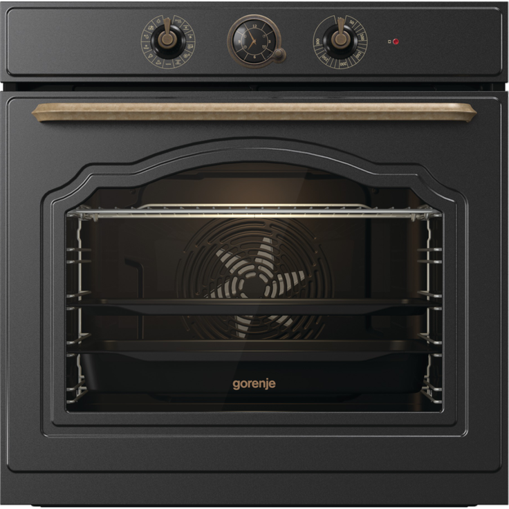Gorenje Einbau-Backofen Schwarz BOS67371CLB