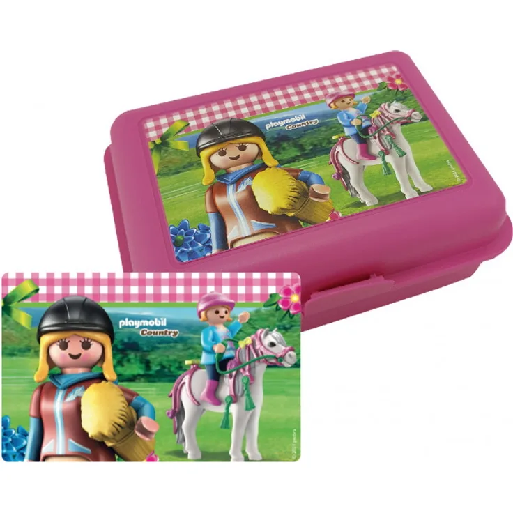 Playmobil - Brotdose - Lunchbox Country Polypropylene 17,5x12,8x6,9cm