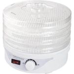 Esperanza EKD003 Dörrautomat, 250 Watt, 4 Ebenen, Kunststoff, weiß